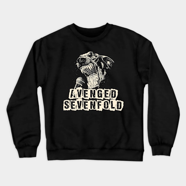 avenged ll scream Crewneck Sweatshirt by angga108